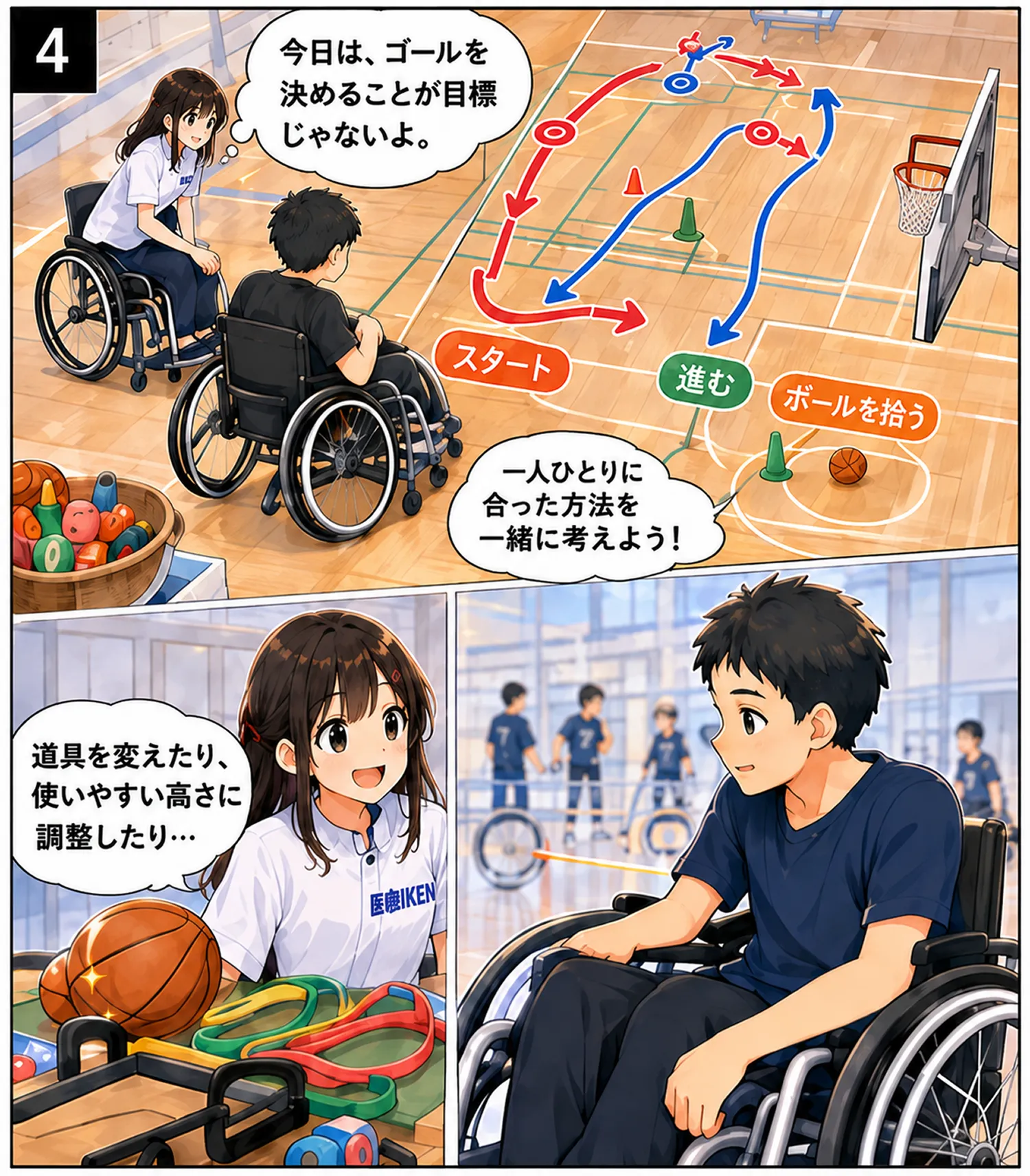 作業療法士のアイデア物語 ～趣味のスポーツ編～